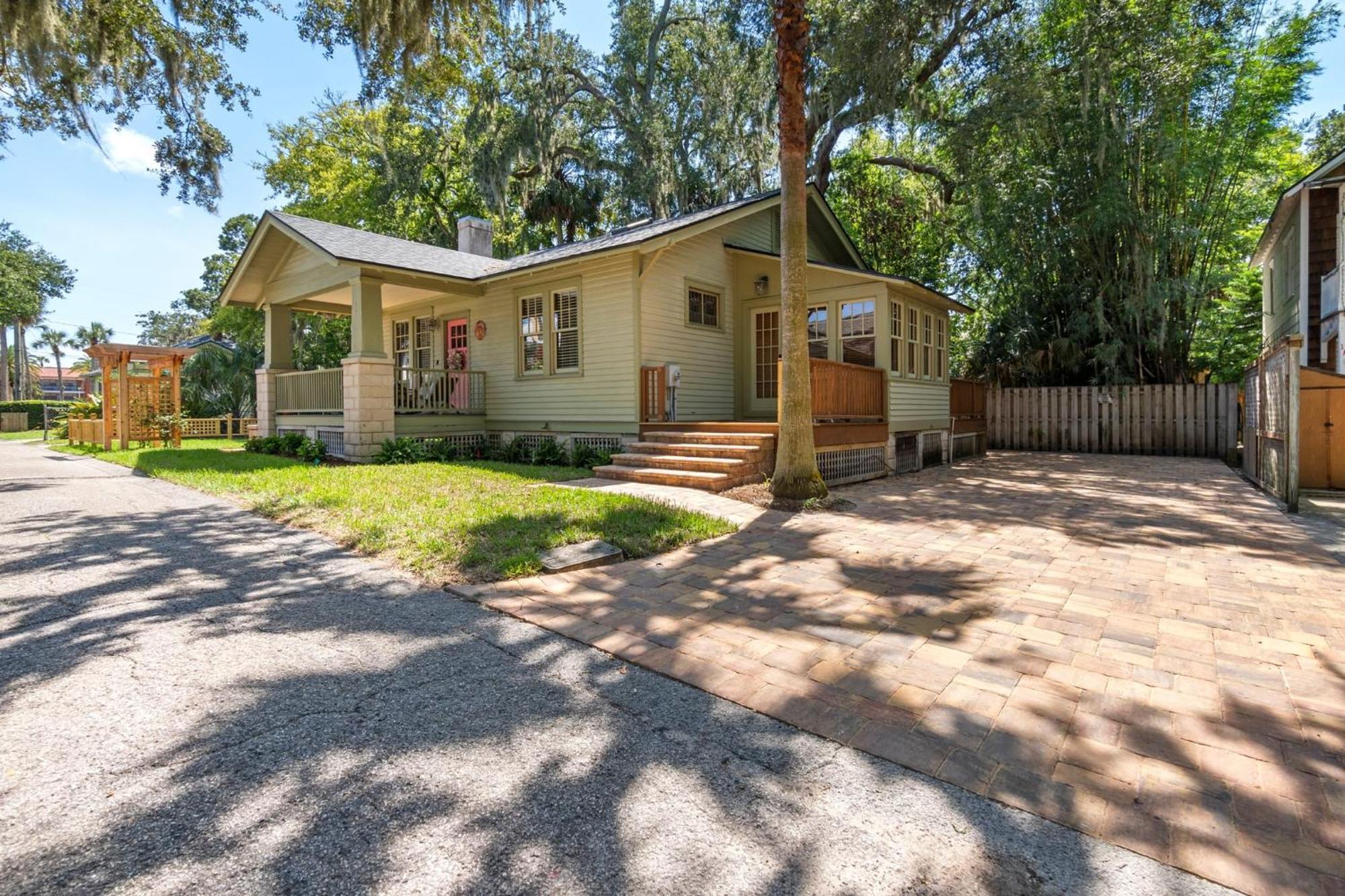 Flagler Cottage - 1 Block To Historic District St. Augustine Zewnętrze zdjęcie